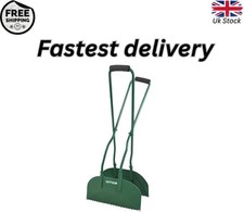 Long Handled Leaf Grabber Heavy Duty Garden Leaf Picker Lawn Tool