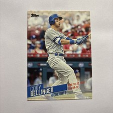 2018 Topps Cody Bellinger Highlights CB-11