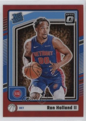 2024 Panini Donruss Optic Rated Red Prizm /99 Ron Holland II #291 Rookie RC 0j99