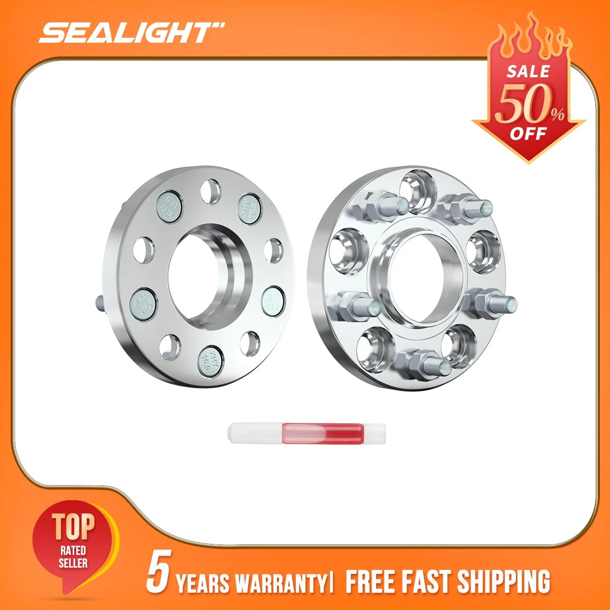 ECCPP 2x 5x114.3mm Wheel spacers hubcentric 5x4.5 to 5x4.5