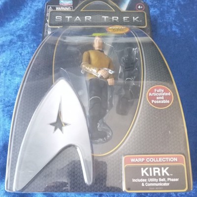 Star Trek Kirk Warp Collection Actionfigur Sammlerstück artikuliert 4+ versiegelt 