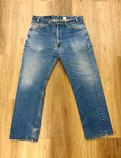 Vintage Levis 505 Jeans Mens 38x30 Orange Tab Made USA 90s Straight Leg Denim