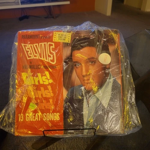 ELVIS PRESLEY - GIRLS ! GIRLS ! GIRLS !, RCA LPM-2621, MONO LP, 1962 VG