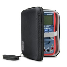 Hard Protective Digital Multimeter Travel Case with Storage for Probes and Leads