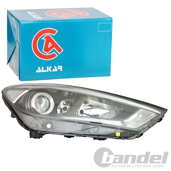 Alkar H7/H7/H7 Scheinwerfer +LWR-MOTOR Rechts Passend FüR Hyundai Tucson | 27526-image