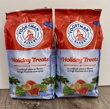 Voortman Holiday Treats Cookies 12.34 Oz Bags Set of 2 BB 07/28/2025