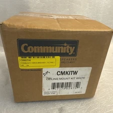 Community CMKIT White Ceiling Mount Bracket Kit For VERIS Speakers
