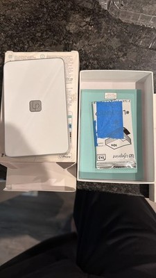 Lifeprint Portable 2'' x 3'' Photo Video Printer for iPhone Android New! White