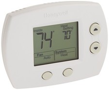 Honeywell Non-Prog Digital Thermostat White