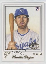 2017 Topps Gallery Private Issue 206/250 Hunter Dozier #23 gi3