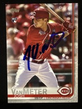 2019 Topps Update Josh VanMeter Signed Rookie Card US180 Reds Autograph Auto RC