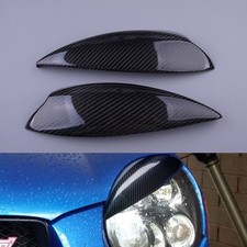 Headlight Eyebrow Eyelid Cover Trim Fit for Subaru Impreza 7th WRX7 fr 2002-03