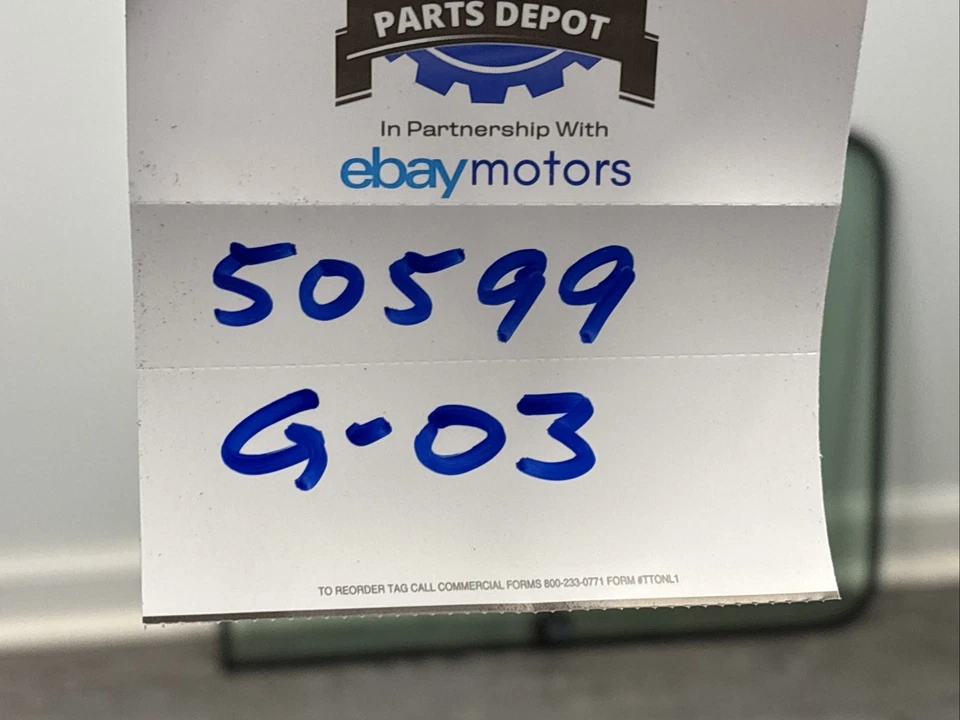 1993 Chevrolet G30 Van Driver Side Left Rear Quarter Glass Foto 2 de 2