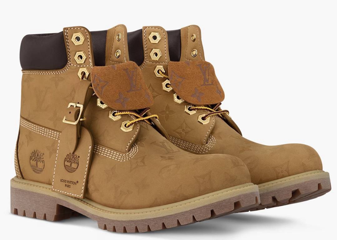 Louis Vuitton x Timberland Monogram 6 Inch Boots - Size US M7.5