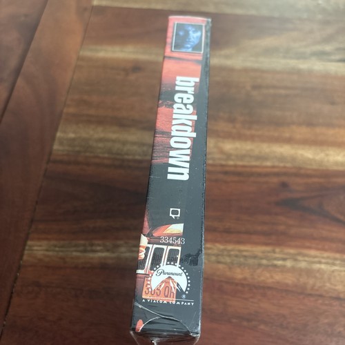Breakdown VHS Tape Factory Sealed Kurt Russell Thriller - Imagen 2 de 6