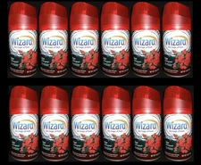 12 Wizard Automatic Spray Refills Rose Bouquet 5 oz