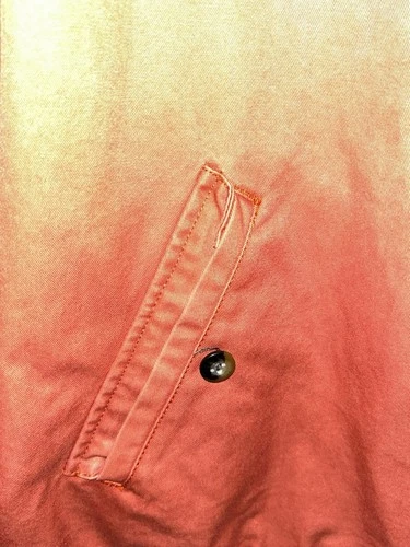 Jack Spade Warren Street New York Mens XL Red Orange Bomber Jacket Zip Front 2Ab image 4