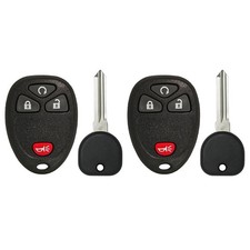 2 Replacement For Gmc Sierra 2007 2008 2009 2010 2011 2012 2013 Remote Fob Key