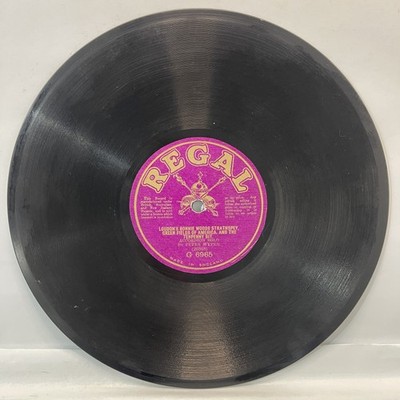 Regal Vintage 78rpm Peter Wyper Accordion Solo Scottish Strathspey G6965