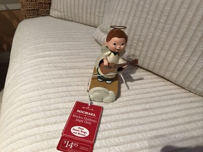 Hallmark 2012 Michael Guitar Wireless Children's Angel Choir Song & Motion NWT