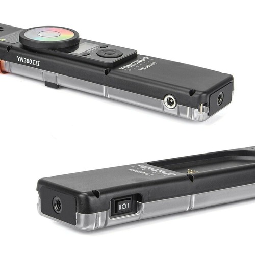 2x YONGNUO YN360III YN360 III Pro RGB LED Video Light Stick Remote Control 5500K - Picture 5 of 13