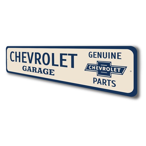 Chevrolet Garage Genuine Chevy Parts Sign - Picture 4 of 4