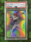 2022 Panini Father’s Day Mike Trout Silver Holo #/199 #21 PSA 10 Los Angeles