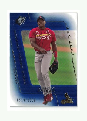 2001 SPx - Rookies/Young Stars #109 William Ortega ROOKIE RC /2000