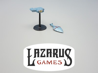 Full Thrust: New Anglian Coalition Ship (painted Ground Zero Games)