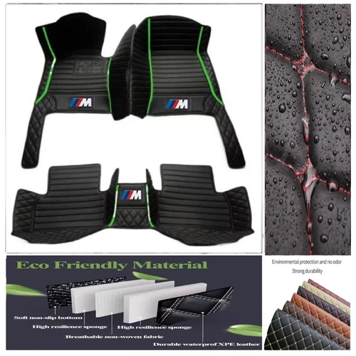 Fit for BMW All Models Car Floor Mats Waterproof Carpets All-weather Custom Mats - Imagen 40 de 47
