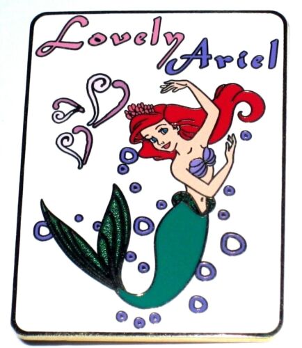 SELTEN LE 500 Disney Auktionen Pin✿ Kleine Meerjungfrau schöne Ariel Herz Bläschen Krone - Bild 1 von 3