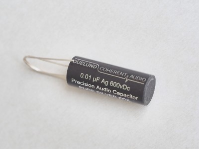 Duelund 0.01uF 600Vdc Silver (Ag) Foil & Wax/Oil Precision