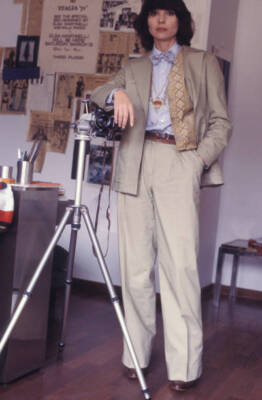Elsa Martinelli in May 1978 in Rome, Italy Old Photo