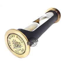 Clessidra Ornamento Lucido Da Scrivania/Tavolo Regalo/Decorazione Vintage