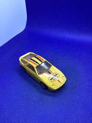 Zee Toys 1980-1986 Porsche 928S Yellow 1/64 Scale Diecast 928 #D89