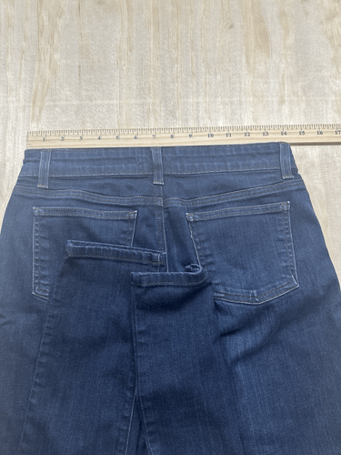 Eileen Fisher Straight Leg Dark Wash Denim Blue Jeans Size 6 (28x30) See Picture - 第 5/7 張圖片