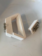 Starlink Mount COMBO - Black Router / Ethernet Adapter Wall Hangers 3D Printed