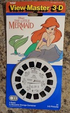 1 SEALED  THE LITTLE MERMAID VIEWMASTER REELS 3078 WALT DISNEY RARE