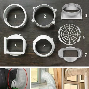 Interface portative de conduit d'échappement pour Air Connecteur d'adaptateur de tube de tuyau de conditionnement