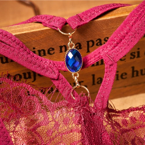 Mujeres Ropa Interior Sexy Bragas Abiertas Entrepierna Knickers Caliente Erótica Tentación Lencería Foto 3 de 4