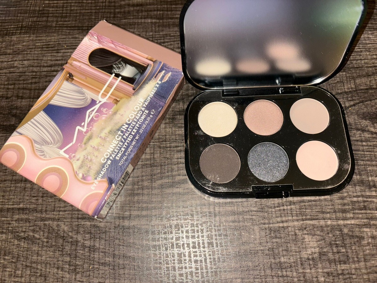 MAC Connect In Colour Encrypted Kryptonite Eyeshadow Palette NIB