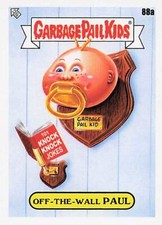 2022 TOPPS GARBAGE PAIL KIDS BOOK WORMS #88A OFF-THE-WALL PAUL