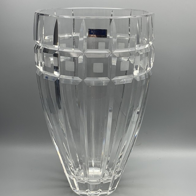 WATERFORD CRYSTAL QUADRATA GRAND VASE 12" eBay