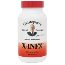 Dr. Christopher's  X-INFX  (For Infections) 440 mg.  100 Capsules  8/2029