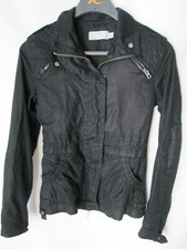 Adidas x Stella McCartney Comfortemp Black Cotton Zip Up Jacket Size XS