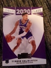 2020-21 Contenders Basketball Draft Class #21 Tyrese Haliburton RC
