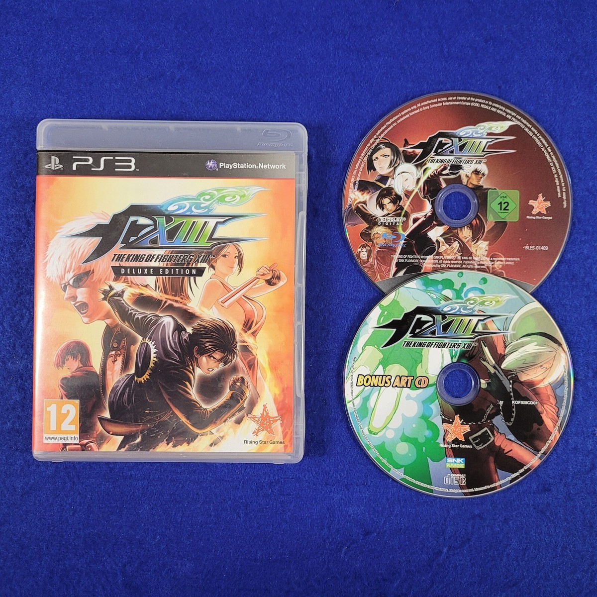 ps3 KING OF FIGHTERS XIII 13 Deluxe Edition + ART CD (NI