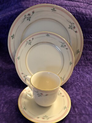 Lenox Rose Manor: Dinner,Salad, Cup & Saucer