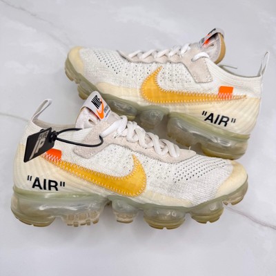 yellow and white vapor max