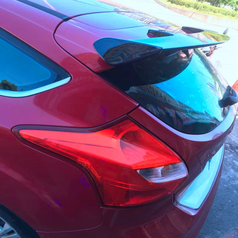 Universal Gloss Black Rear Roof Spoiler Wing Fit For 2012-15 Chevy Captiva Sport - Imagem 4 de 4